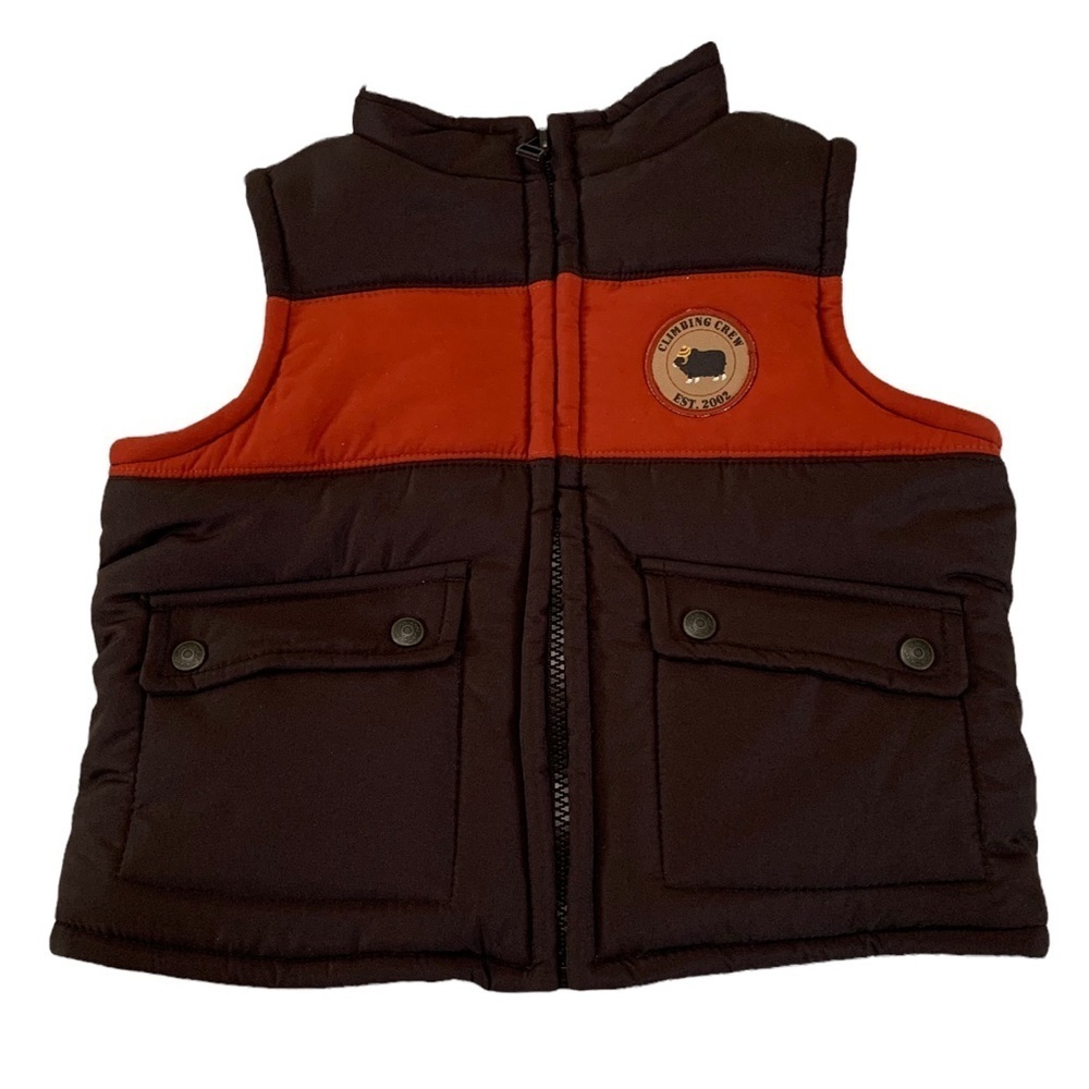 Janie and Jack Puffer Vest Jacket Size 6-12 Months